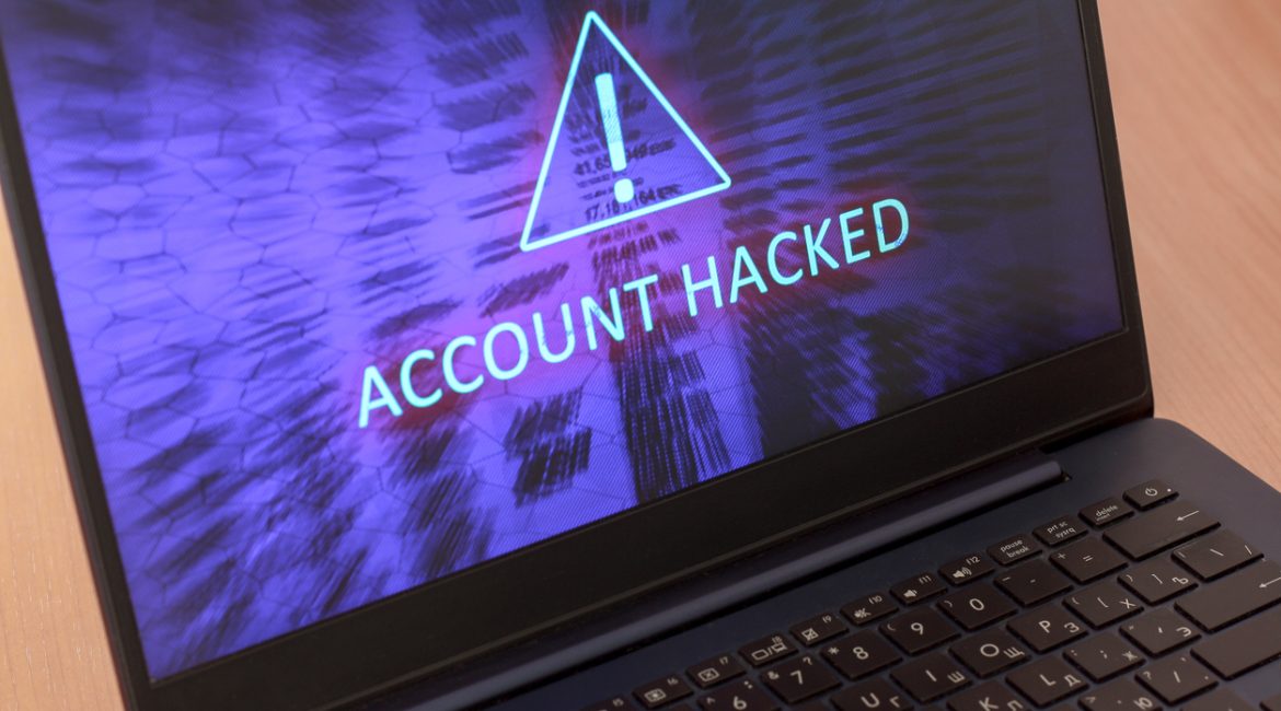 social media account is hacked